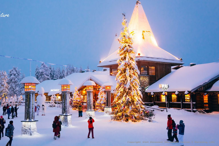 Rovaniemi: Ontmoet de Kerstman, Rendiersledetocht &amp; Huskies