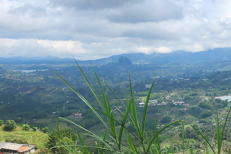 Depuis Medellin : Tour de Guatapé en voiture avec promenade sur le lac Wave Runner