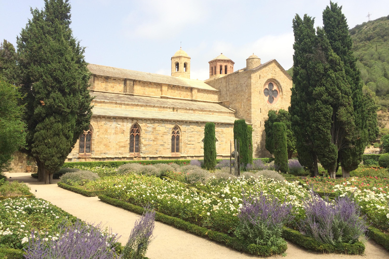 Lagrasse Village & Fontfroide Abbey, Cathar Country.