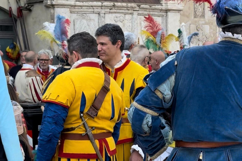 The Legendary Calcio Storico Fiorentino Experience Calcio Storico Fiorentino Semifinal Tour (TICKET INCLUDED)