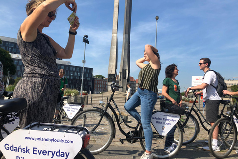 Tour privato in bicicletta di DanzicaTour in bici privata di Danzica