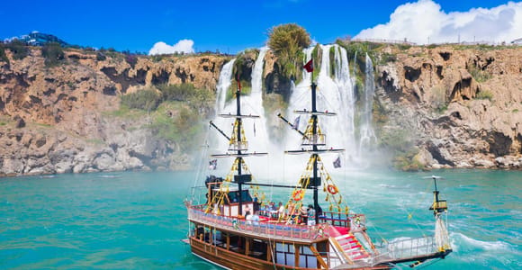 Karpuzkaldıran Düden Waterfall Boat Trip from Antalya
