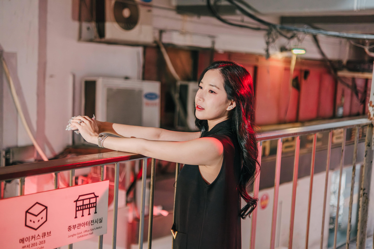 Séance de photos de rue et visite à pied des joyaux cachés de Séoul