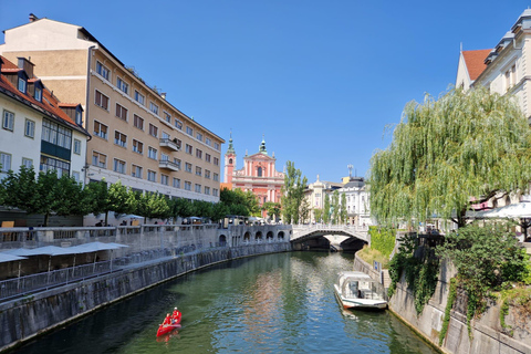 Depuis Zagreb : Excursion d'une journée à Bled et Ljubljana