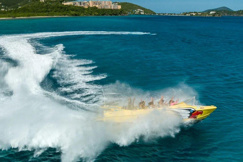 St. Thomas: tour in barca a idrogetto ad alta velocità