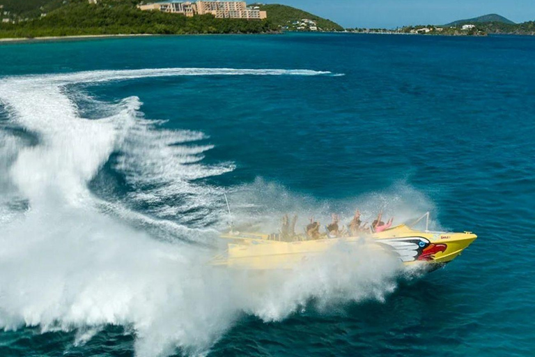 St. Thomas: tour in barca a idrogetto ad alta velocità