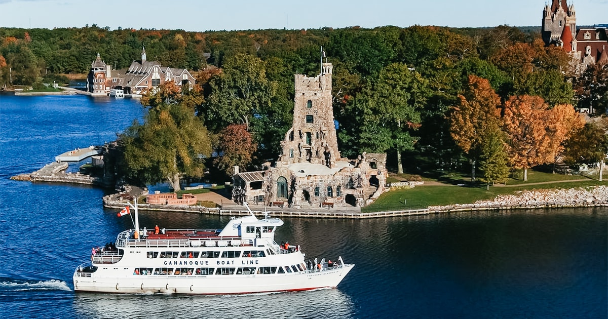 Gananoque Crociera Sulle 1000 Isole Con Ingresso Al Castello Di Boldt