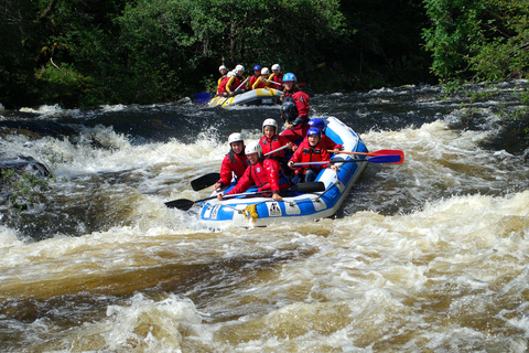 Fort William: Descenso de rápidos en el río Garry