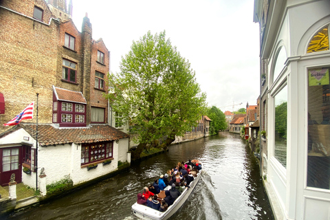 Z Amsterdamu: 1-dniowa wycieczka z przewodnikiem do Brukseli i Brugii