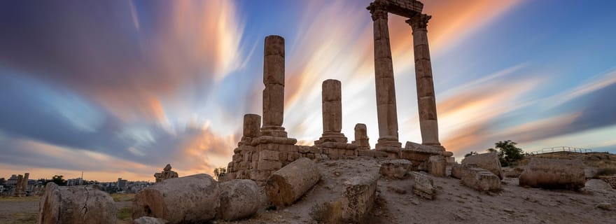 De la mer Morte :Jerash et Amman visite privée d'une jounée