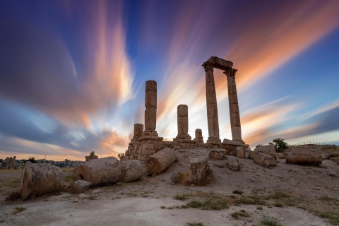 Del Mar Muerto :Excursión de un día a Jerash y AmmánTransporte y entradas