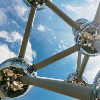 Ticket voor Atomium in Brussel + gratis ticket Design Museum