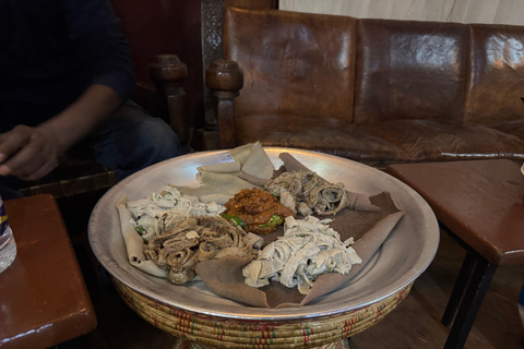 Addis Abeba: Geführte Foodtour mit Kaffeezeremonie