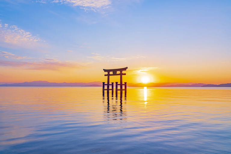 Lake Biwa & Omi Hachiman Day Tour from Osaka or Kyoto Departure from Osaka