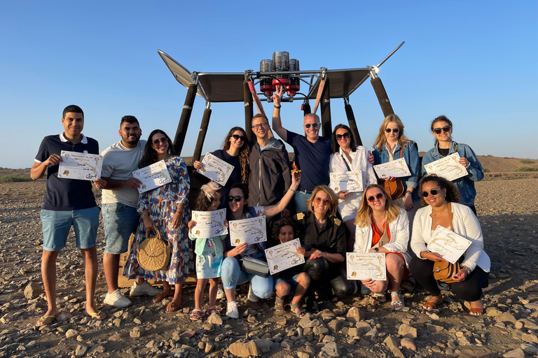 Marrakech: Balloon Flight, Berber Breakfast & Certificate