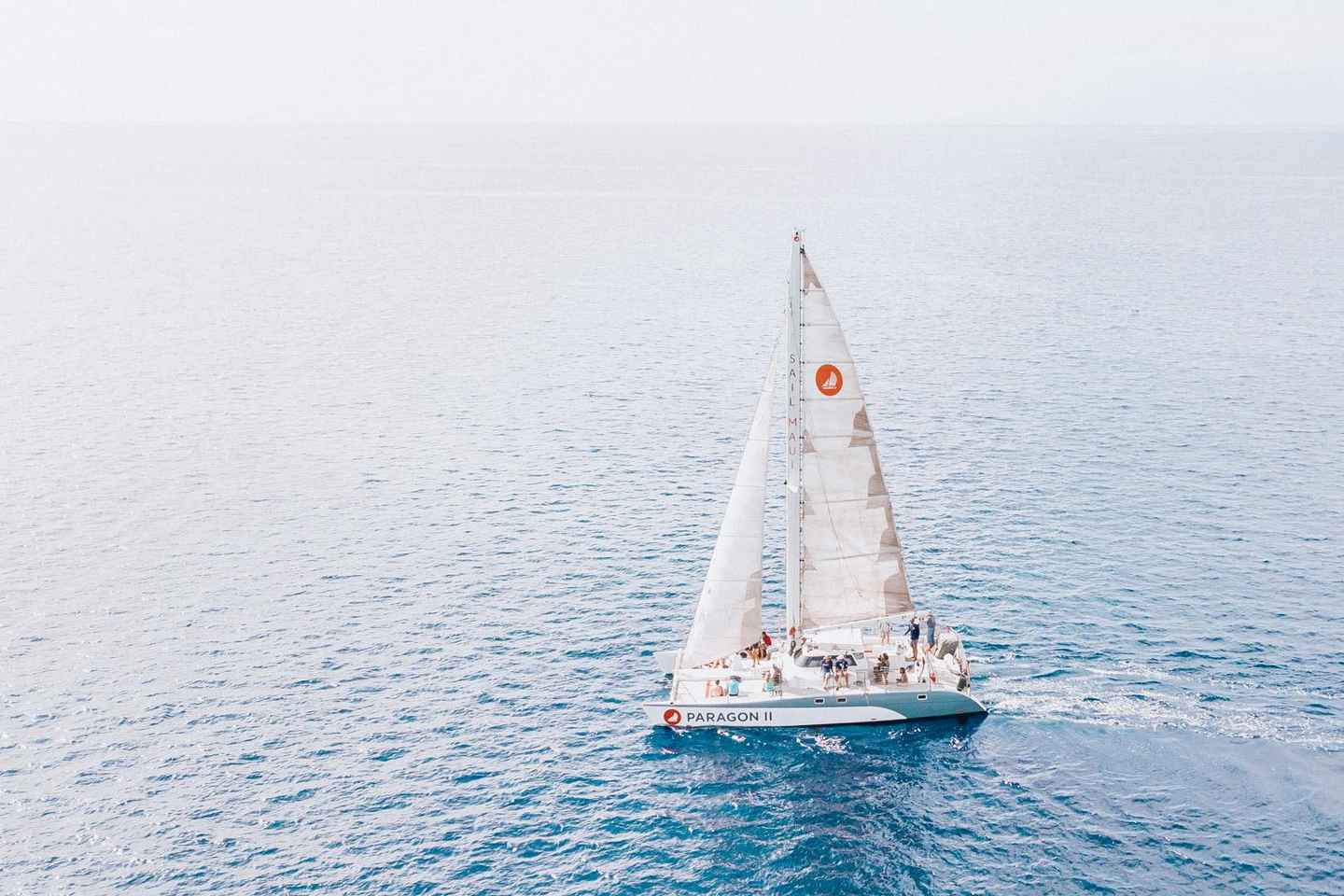 wheelchair accessible things to do in maui | set sail on a catamaran and enjoy lunch on board, lahaina