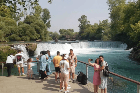 From Alanya: Side, Aspendos, and Manavgat Waterfall Tour