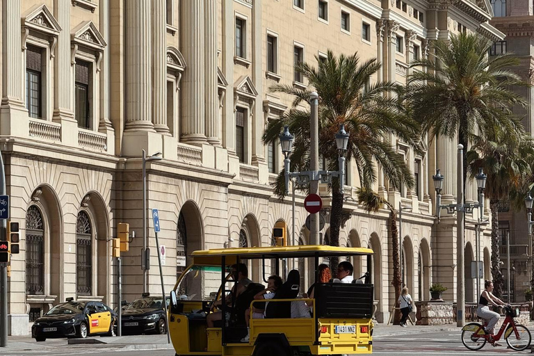 Barcelona: Electric Tuk-Tuk Tour with Local Guide
