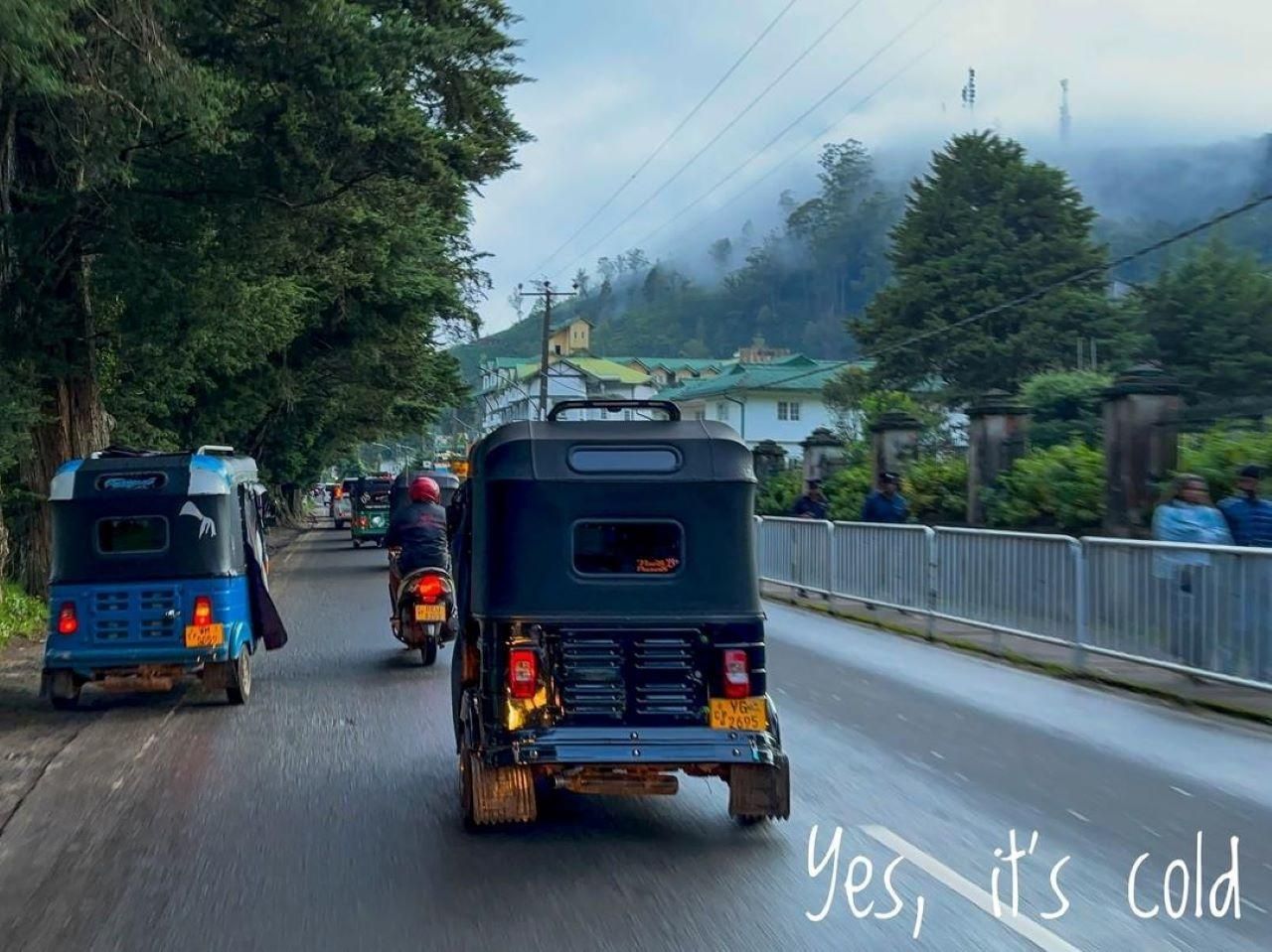 Malerisches Tuk-Tuk-Abenteuer in Nuwara Eliya