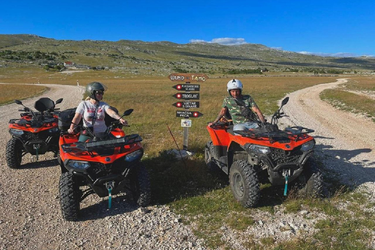 Vanuit Split: Safari ATV Quad TourOptie voor één rijder