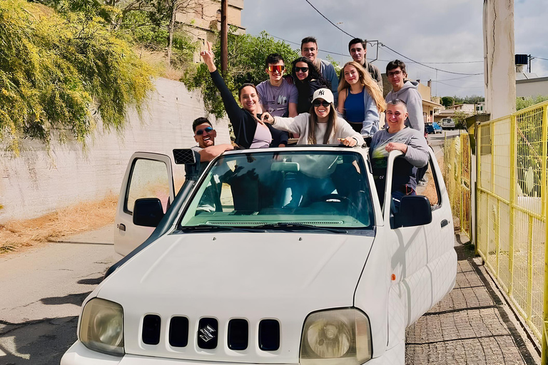 Crète : circuit en jeep avec barbecueCrète : Tour de l'île en jeep avec barbecue