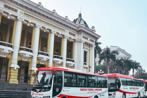 Hanoi: Cat Ba Island Transfer with Shutte Bus or Limousines Hanoi to/from Cat Ba: Transfer with Limousine and Speedboat