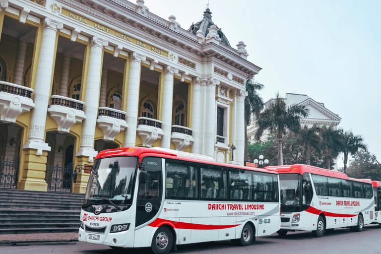 Hanoi: Cat Ba Island Transfer with Shutte Bus or Limousines Hanoi to/from Cat Ba: Transfer with Limousine and Speedboat