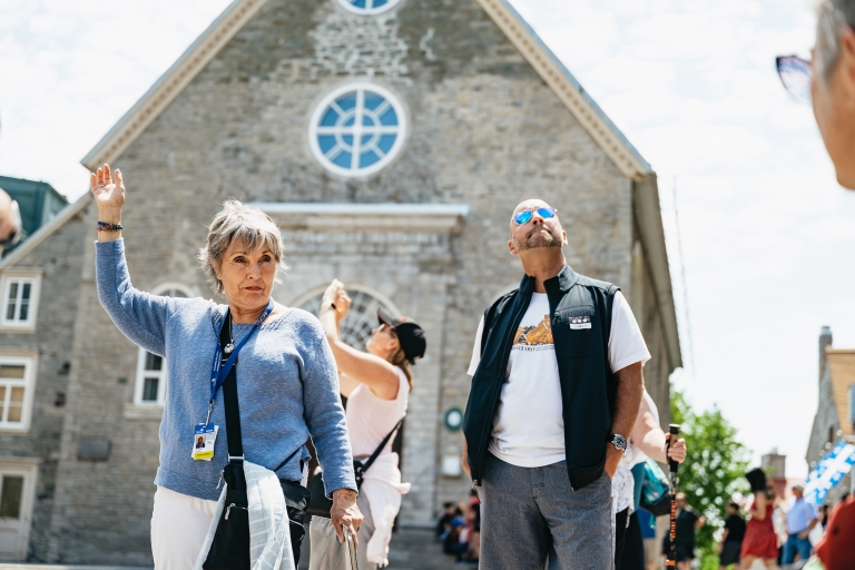 Ciudad vieja de Quebec: tour a pie de 2 horasTour en grupo en francés