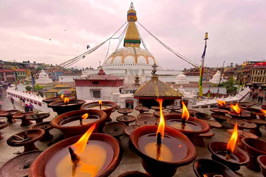 Kathmandu: Private Tagestour zu buddhistischen Tempeln und Klöstern. Foto: GetYourGuide Kathmandu: Private Tagestour zu buddhistischen Tempeln und Klöstern. Foto: GetYourGuide