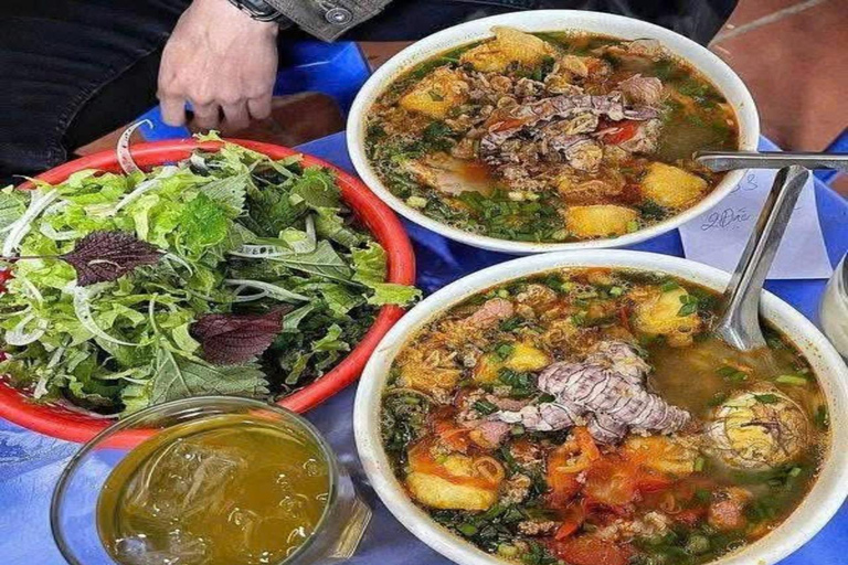Hanoi Street Food: 13+ Tastings & Train Street Private Hanoi Food tour: 13+ Tastings & Train Street