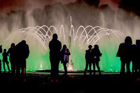 Lima: Circuito magico dell&#039;acqua e tour serale delle luci della città