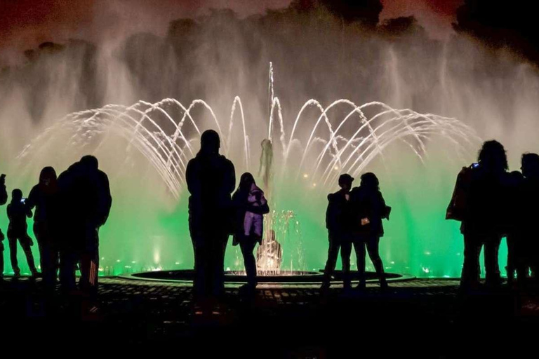 Lima: Circuito magico dell&#039;acqua e tour serale delle luci della città
