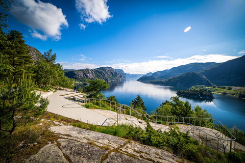 Stavanger : Lysefjord, point de vue Høllesli et excursion Ytra Dorvika