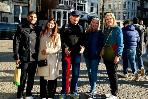 Amsterdam: Small Group Walking Tour with Fun Guide Walking Tour in Amsterdam with Enthusiastic and Fun Guide