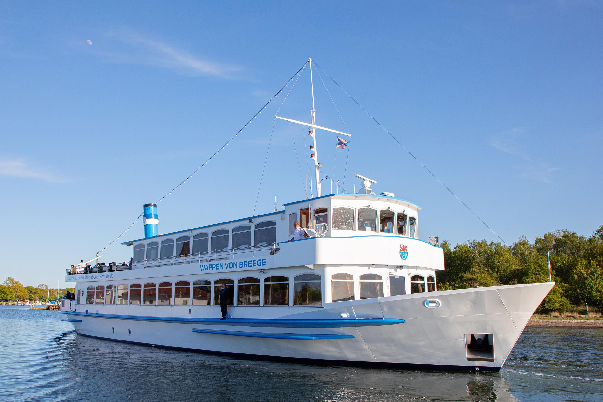 Schiffstour ab Hafen Breege (Insel Rügen) zur Insel Hiddensee