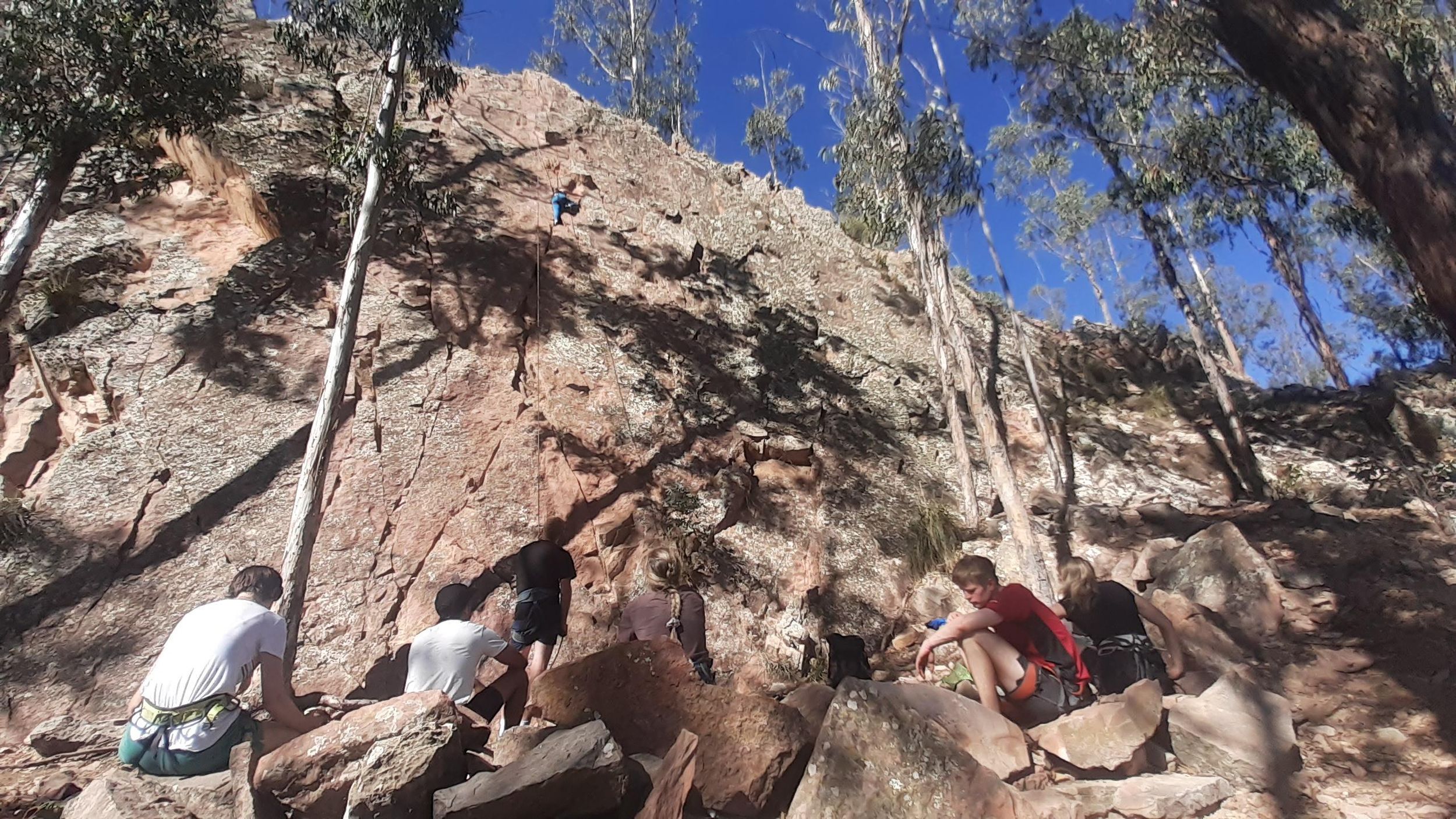 Klettertour in Sucre