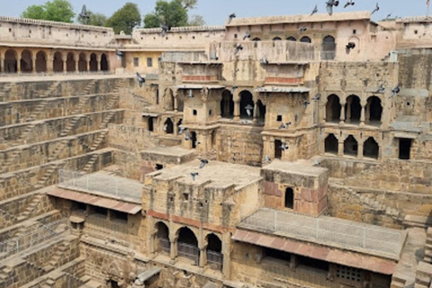 Abhaneri Step Well & Fatehpur Tour with Agra To Jaipur drop