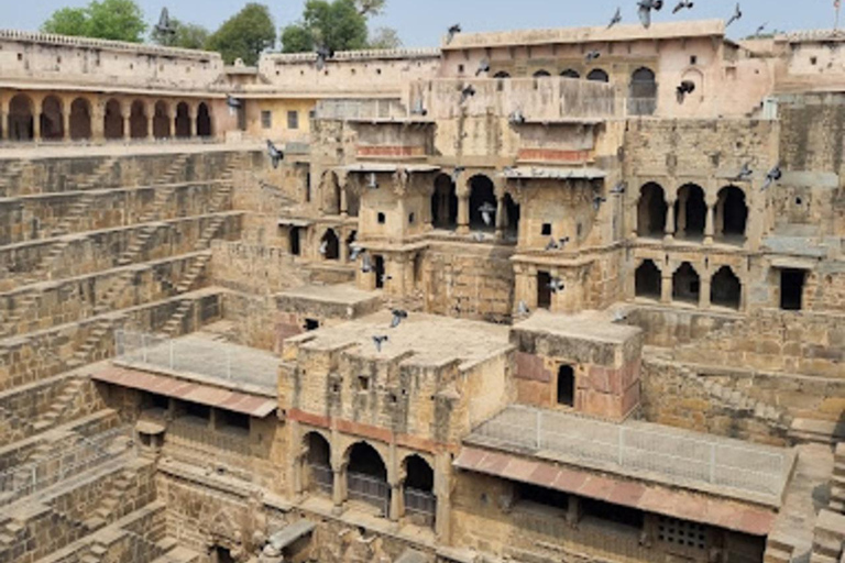 Abhaneri Step Well & Fatehpur Tour with Agra To Jaipur drop