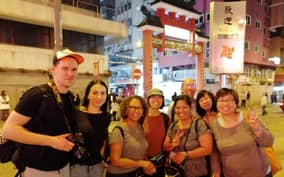 Hong Kong: Night Tour + Open Top Bus + Night Market