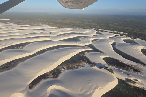 Lençóis Maranhenses Panoramic Airplane Flight Scenic Flight over Lençóis Maranhenses