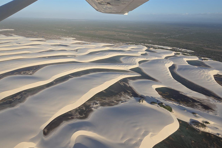 Lençóis Maranhenses Panoramic Airplane Flight Scenic Flight over Lençóis Maranhenses