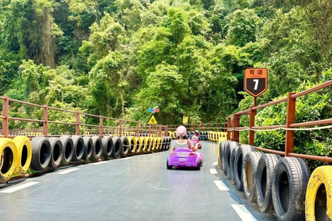 Guangzhou Day Tour: Qingyuan Glass Bridge, Underground River Gulong Gorge 1-Day Private Tour