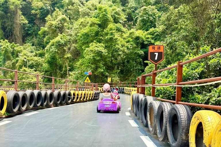 Guangzhou Day Tour: Qingyuan Glass Bridge, Underground River Gulong Gorge 1-Day Private Tour