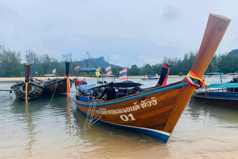 Krabi: Tramonto e cena su 7 isole - Partecipa al tour in barca con LongtailServizio di prelievo e rientro: area di Ao Nang e Ao Nam Mao