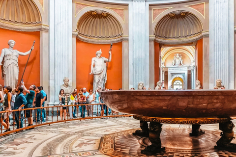 Roma: Tour pelos Museus do Vaticano, Capela Sistina e São PedroTour do Vaticano e da Capela Sistina em italiano sem a Basílica