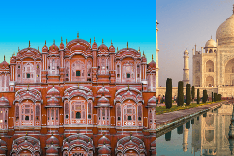 Jaipur do Agry przez abhaneri i Fatehpur Sikri taksówką w jedną stronę