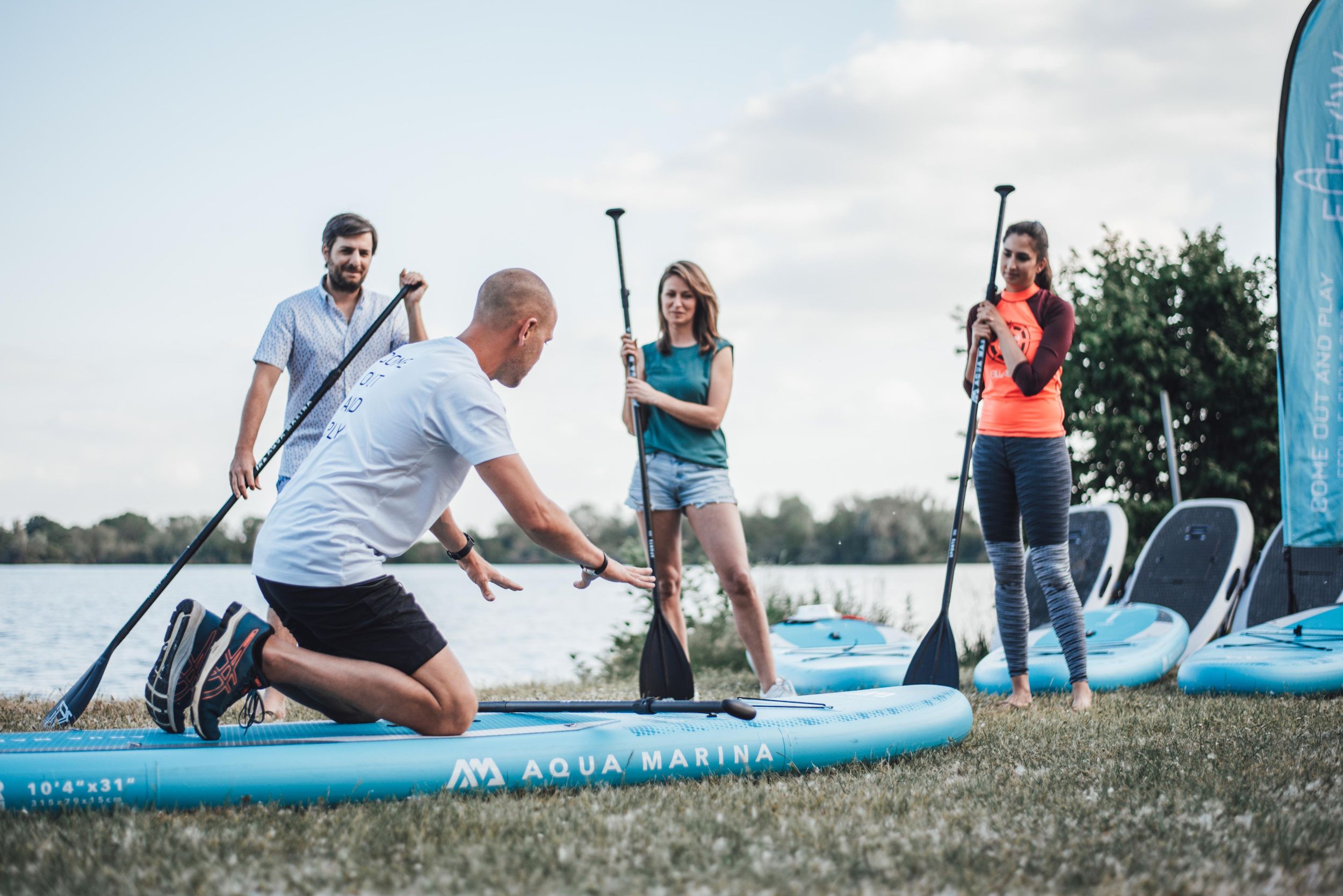 Limburg: Stand-up-Paddleboarding-Erlebnis auf den Maasplassen