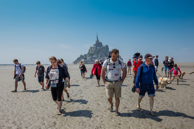 Bay of Mont-Saint-Michel: Short Walk and Discovery of the Quicksand Enjoy the High Tides