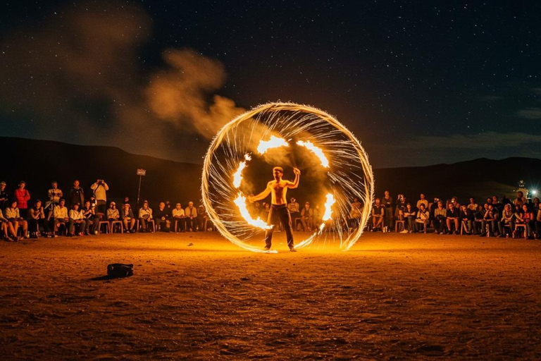 Marrakech: Agafay Desert Quad, Camel Ride & Dinner Fire Show
