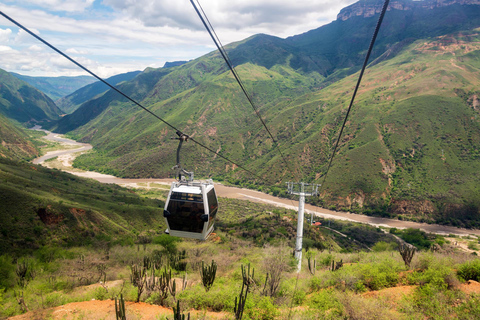 Parque Nacional del Chicamocha Tour (inklusive Seilbahn)Abholung in Barichara